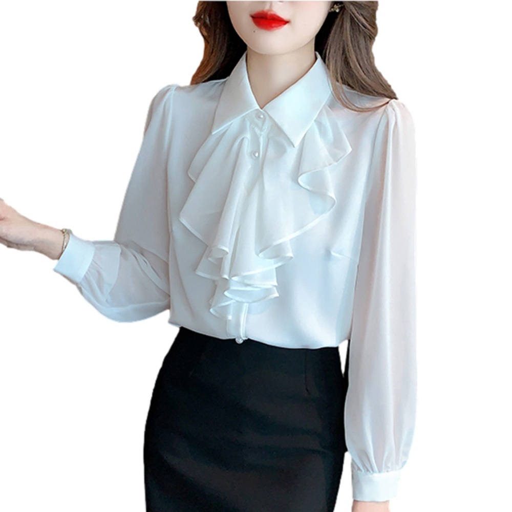 동상이몽2 350회 김숙 블라우스 셔츠 쉬폰 우아한 의상 옷 패션 - 상세 이미지 5