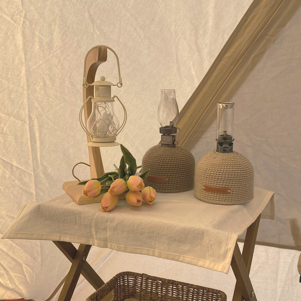 미니테이블보 캠핑 쉘프 협탁보 전자렌지커버