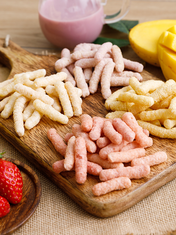 퓨어잇 핑거 아이과자 길쭉한 과일스틱 5가지맛 아기 간식 유아