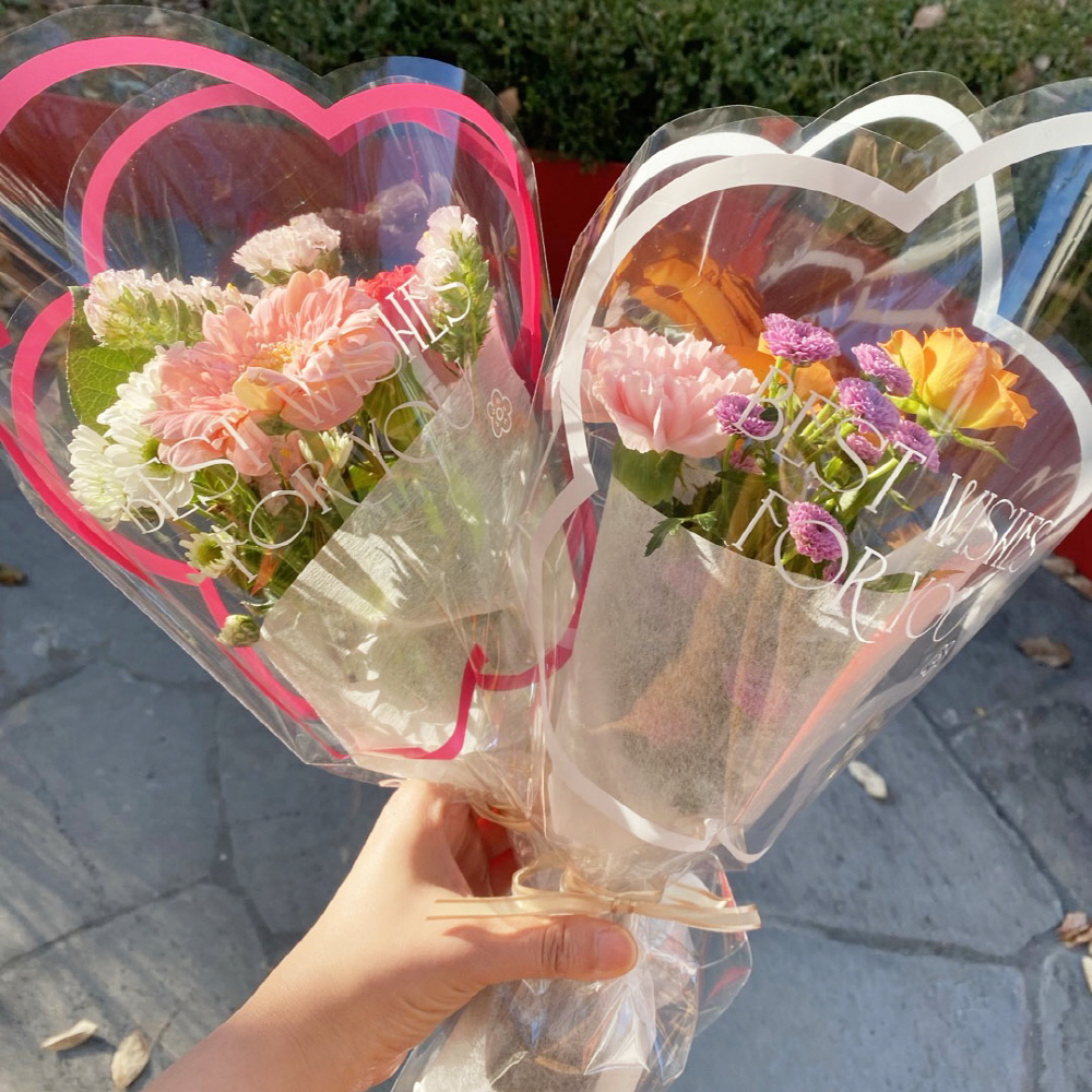 생화 미니 단체 꽃다발 꽃구름 한다발 졸업 꽃다발 꽃배송 - 메인 이미지