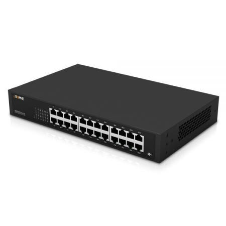 [EFM네트웍스]EFM ipTIME SW2400-mini2 24포트스위칭허브  저소음/저전력 IGMP지원  VC