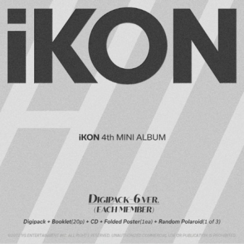 아이콘 미니 4집 앨범 FLASHBACK iKON 플래시백 디지팩 JAY 버전 - 상품 이미지