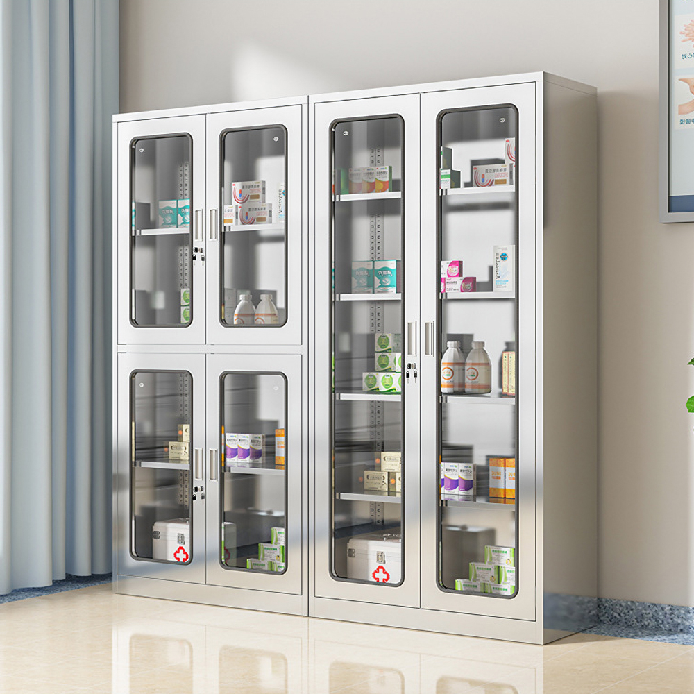 시약장 철제 캐비넷 스텐 밀폐형 배기형 잠금 락커 도어형