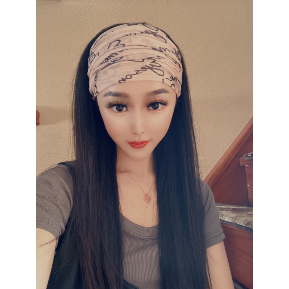 패션두건 쿨두건 머리 여름 스카프 반다나 페이즐리 힙합 레이스 - 상세 이미지 2