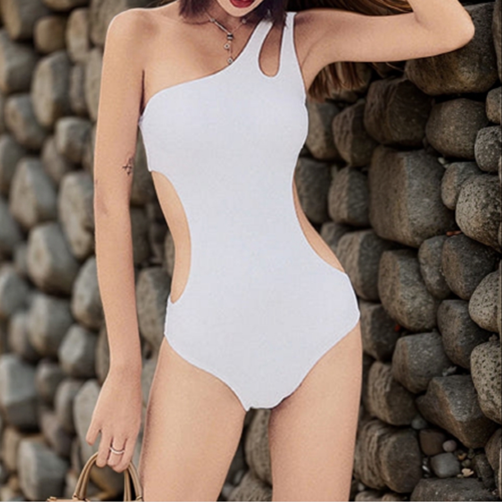 원숄더모노키니 나트랑 동남아 베트남 괌 해외여행 휴양지 수영복 - 상품 이미지