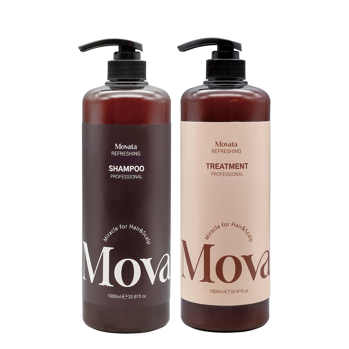 모바타 프로페셔널 약산성 미용실 샴푸&트리트먼트 1000ml 세트 구성선택