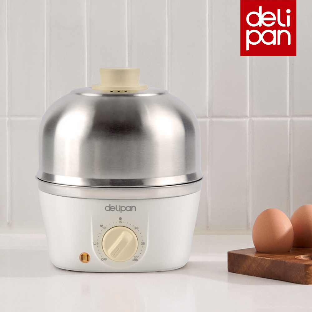 델리팬 올스텐 2단 계란찜기 멀티 쿠커 DEL-C22 (리뉴얼) 호빵 고구마 옥수수