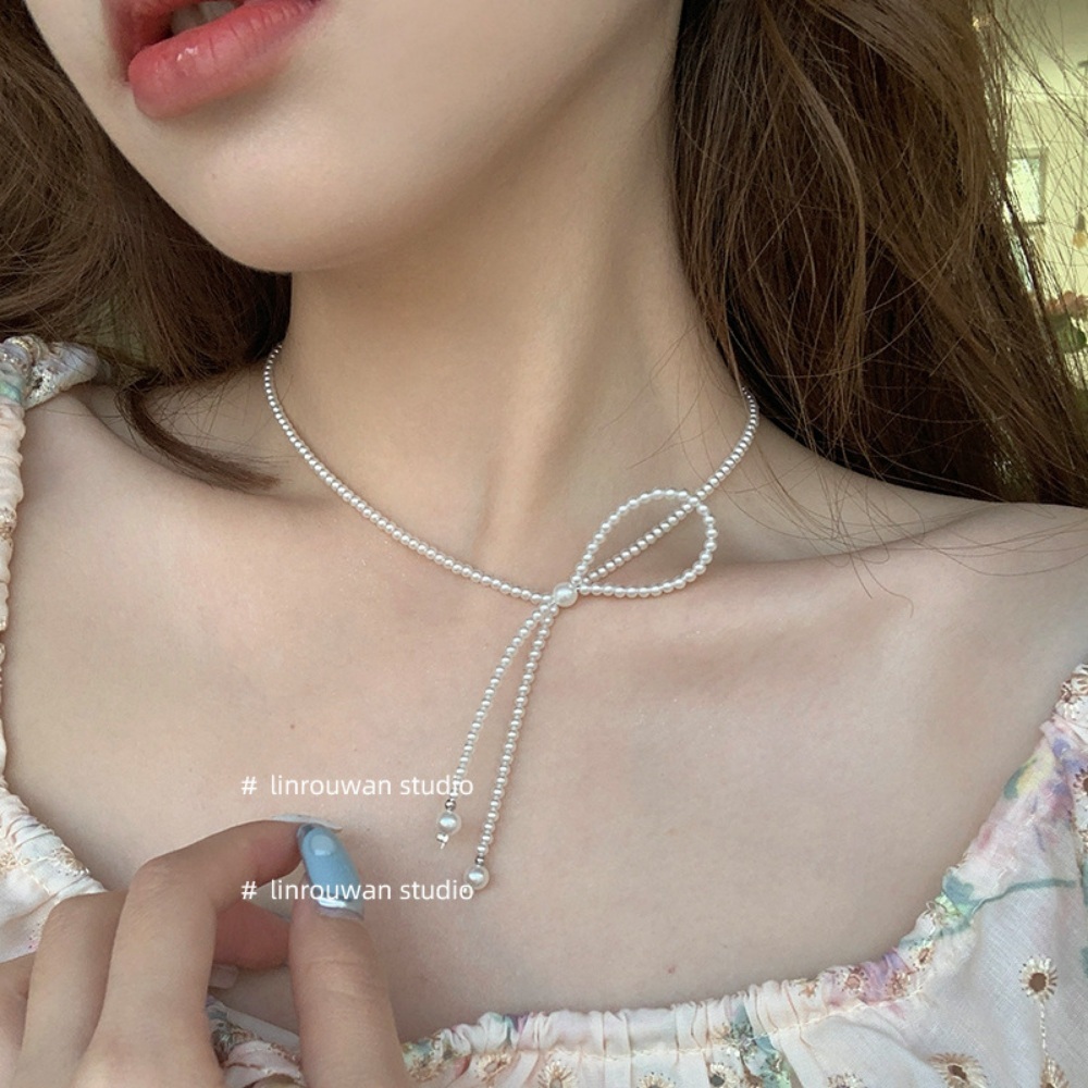 화인가 스캔들 장태라 목걸이 진주 레이어드 초커 의상 옷 패션 - 상품 이미지