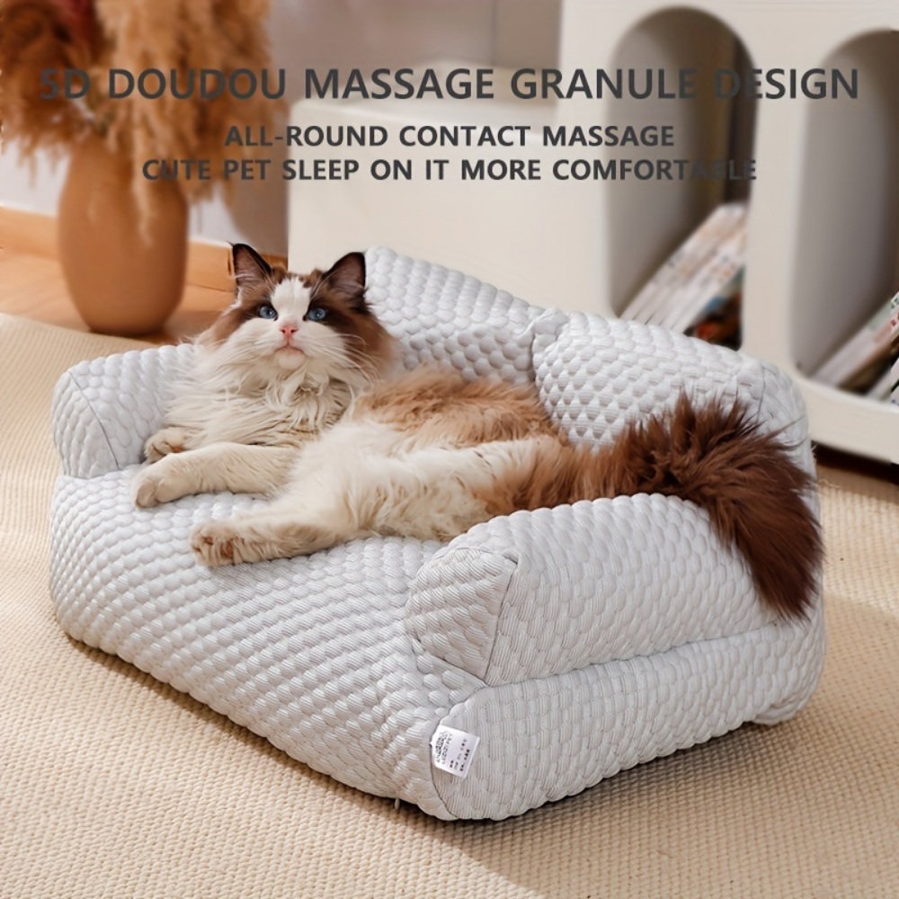 강아지 고양이 소파 사계절 시원한 푹신한 베드 쿨링