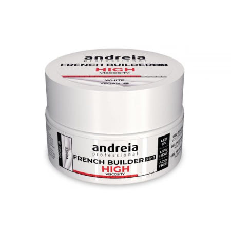 Marke: Andreia [해외]AndreIa 프로페셔널 하드 젤 이상형 고점도 2 In 1 LED 및 UV - Farbe 소프트 화이트 22gr  02_French ManIcure Gel/ WeIss/