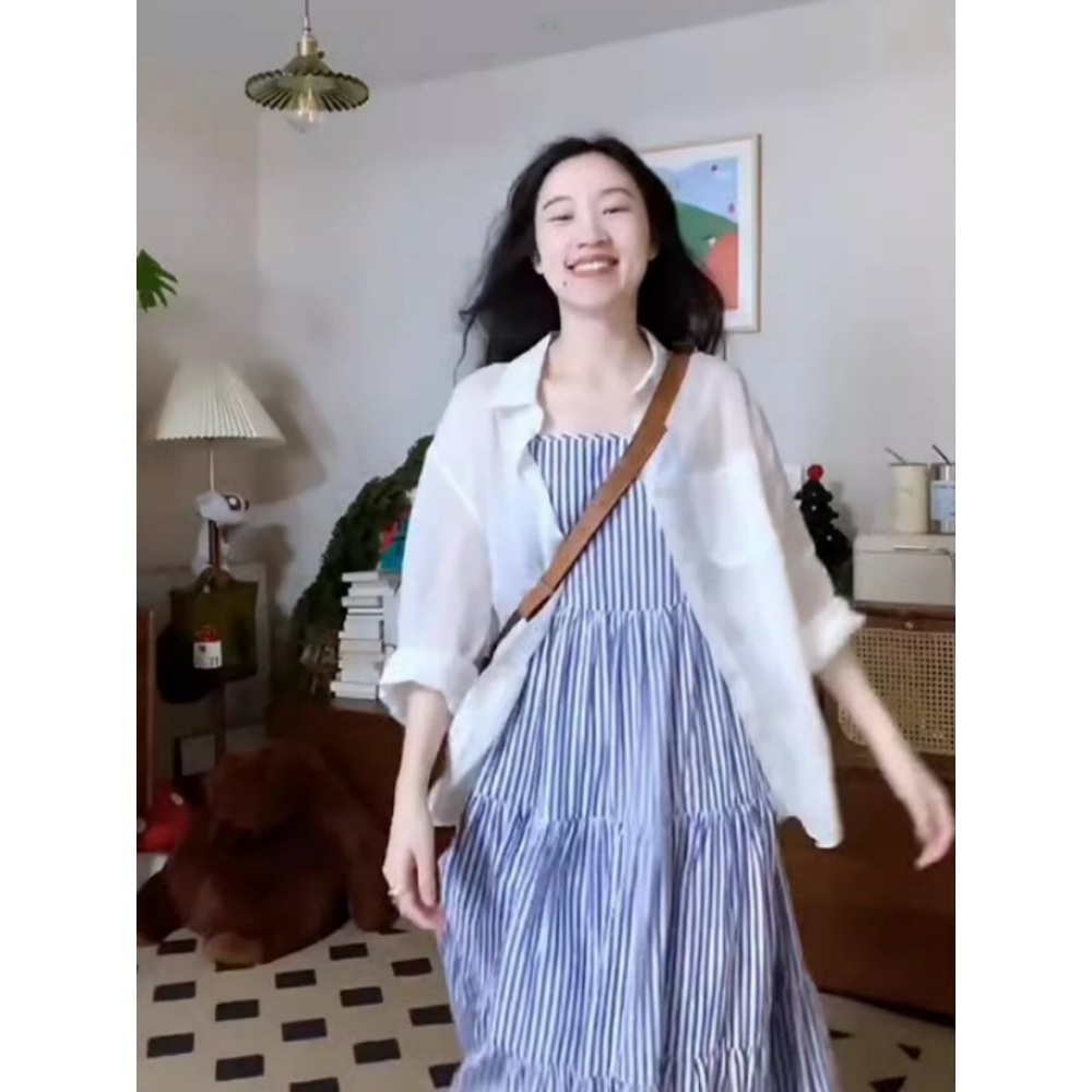 전참시 308회 이국주 원피스 롱 나시 셔링 캉캉 의상 옷 패션 - 상세 이미지 4