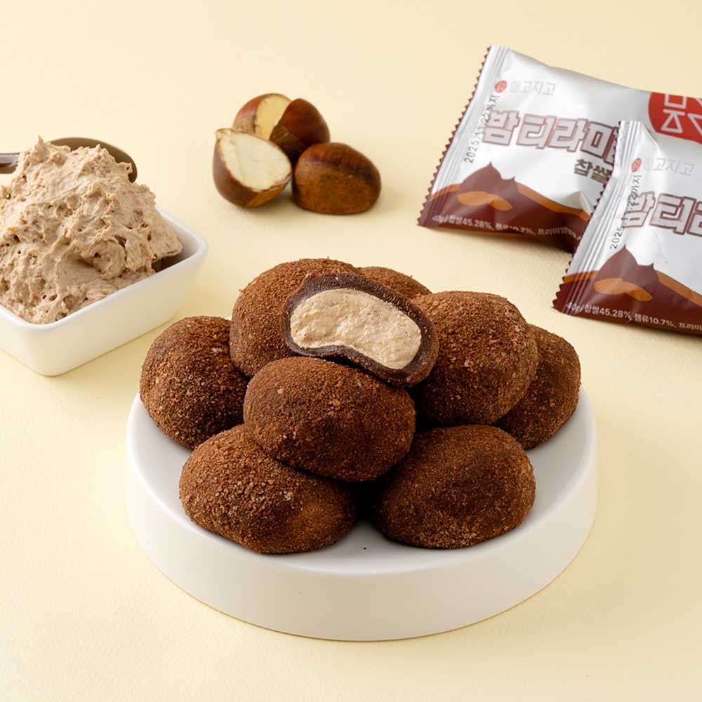 밤티라미수 찹쌀떡 1상자 40g x 8봉 흑백요리사 디저트 간식