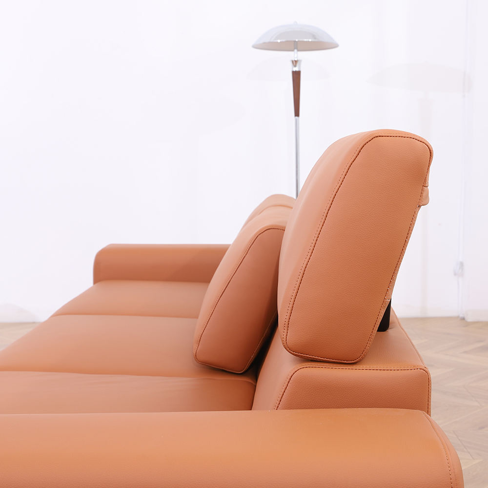 모던홈즈 천연소가죽 리프트업 스윙 모듈 소파