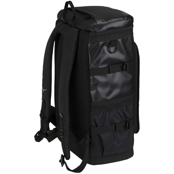 미즈노 MIZUNO 타포린 배낭 스포츠 백팩 가방 30L 노트북 수납 JD3105 블랙 - 상세 이미지 2