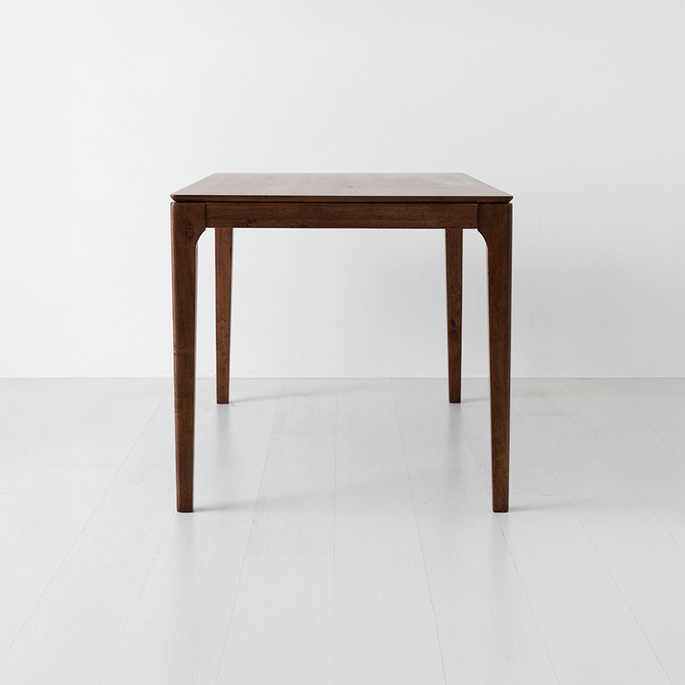 DEKY 테이블 13580 월넛 + 비라고 빈티지의자 블랙 4인세트