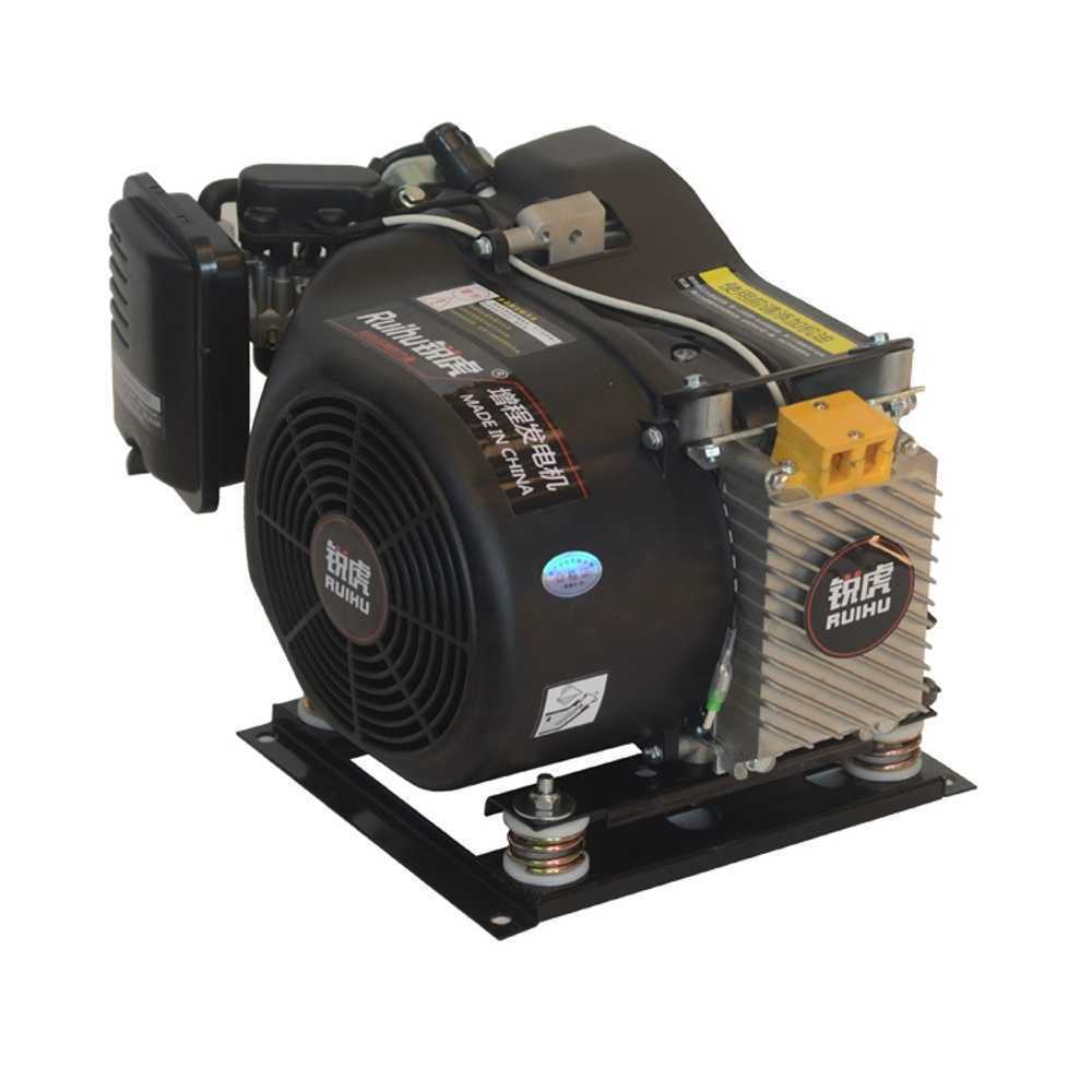 직류 가솔린 발전기 휴대용 농기계 용품 트럭 캠핑 에어컨 4KW 48V - 상품 이미지