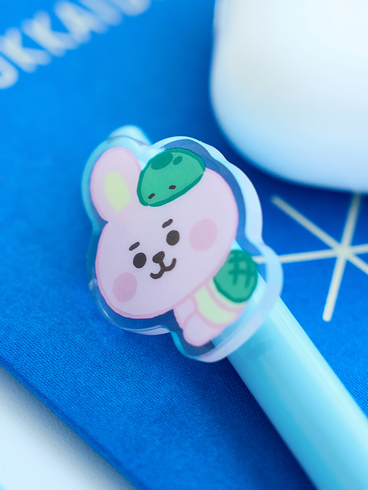 BT21 COOKY 베이비 오션프렌즈 아크릴 젤펜 : 라인프렌즈