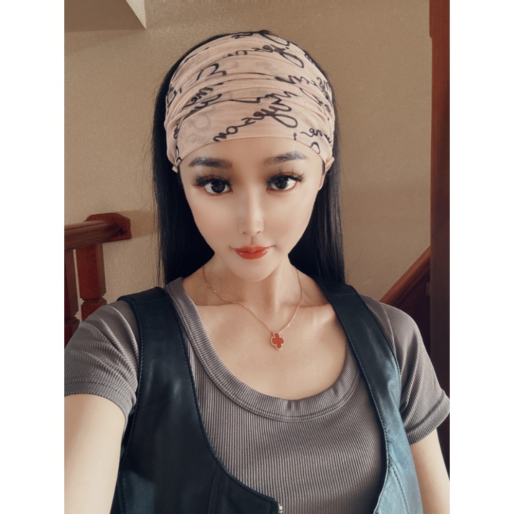 패션두건 쿨두건 머리 여름 스카프 반다나 페이즐리 힙합 레이스 - 상세 이미지 3