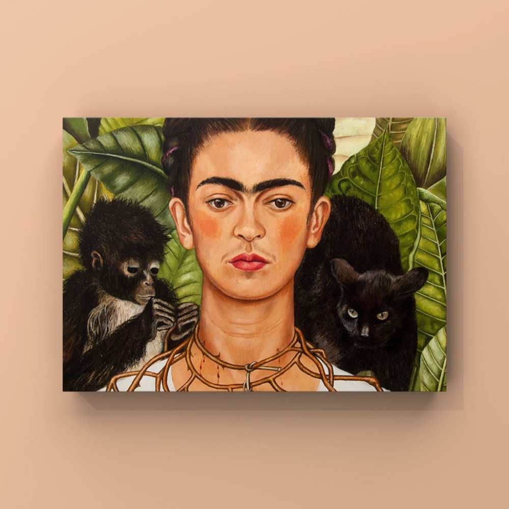 프리다칼로그림 Frida Kahlo 멕시코 화가 인테리어 그림 일러스트 액자 포스터 - 상세 이미지 3