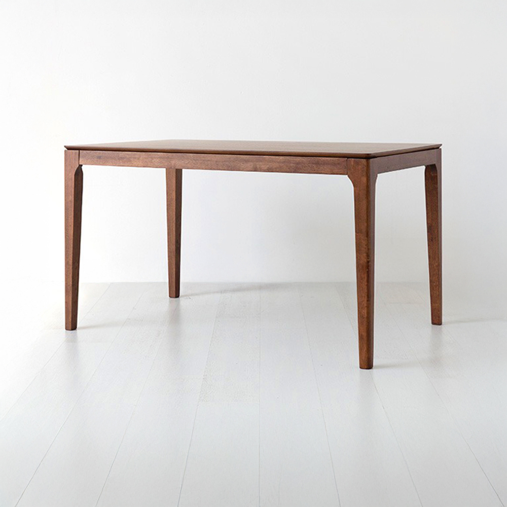 DEKY 테이블 13580 월넛 + 비라고 빈티지의자 블랙 4인세트