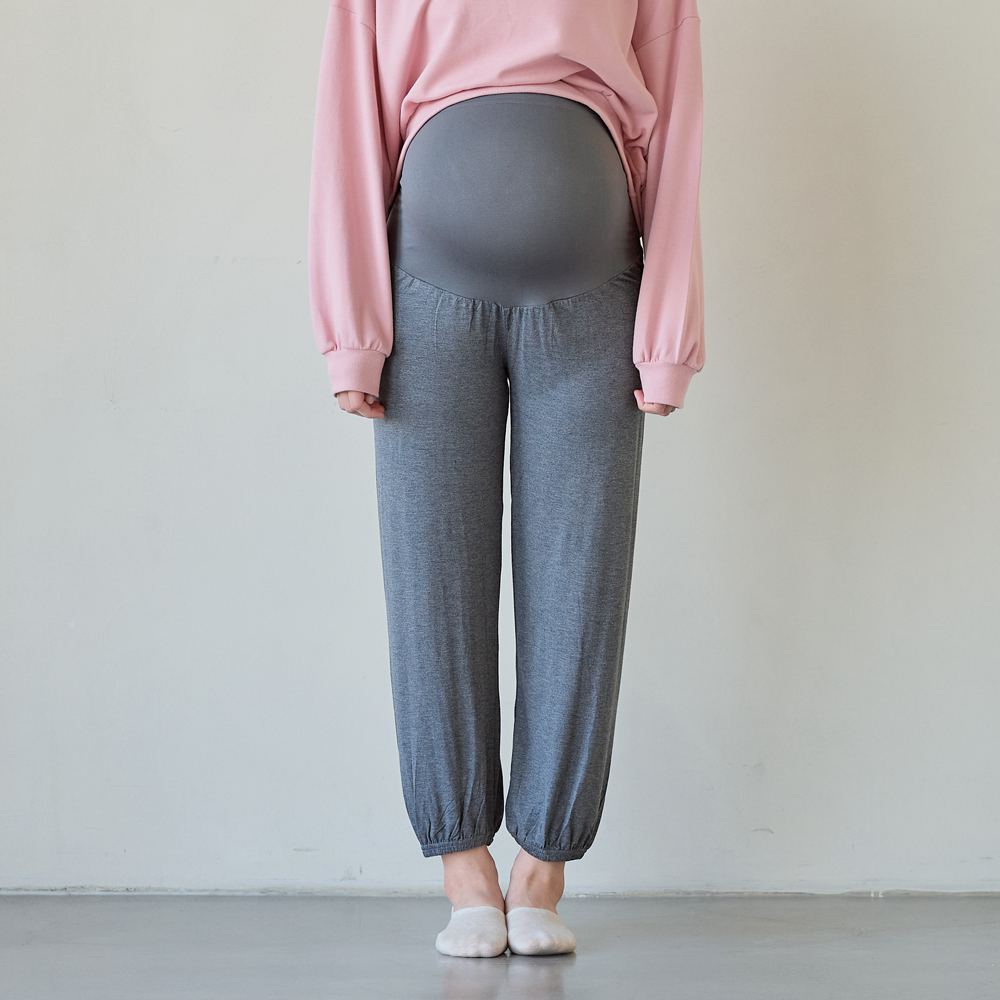 임산부 요가 바지 운동복 요가복 필라테스복 조거 팬츠 - 상세 이미지 2