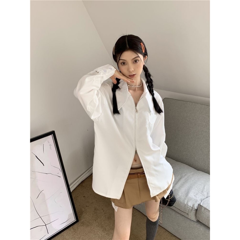 전참시 306회 홍현희 셔츠 블라우스 빅카라 세련된 오피스 의상 옷 패션 - 상세 이미지 2