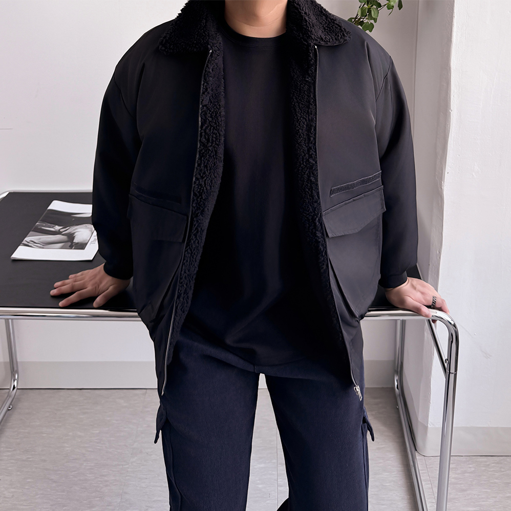 돕바 빅사이즈패딩 정장패딩 방한점퍼 - 상품 이미지