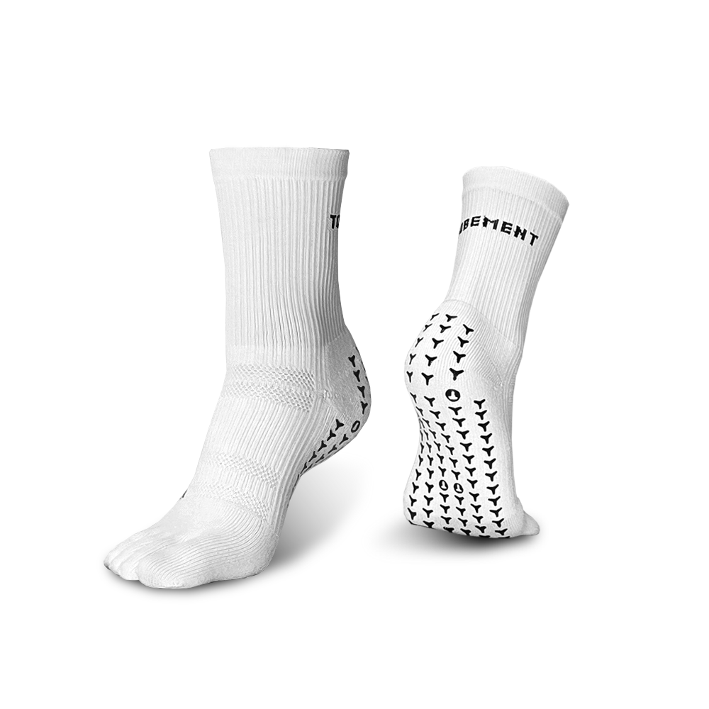 슈퍼그립 V5 발가락 논슬립 양말 축구 하프 삭스