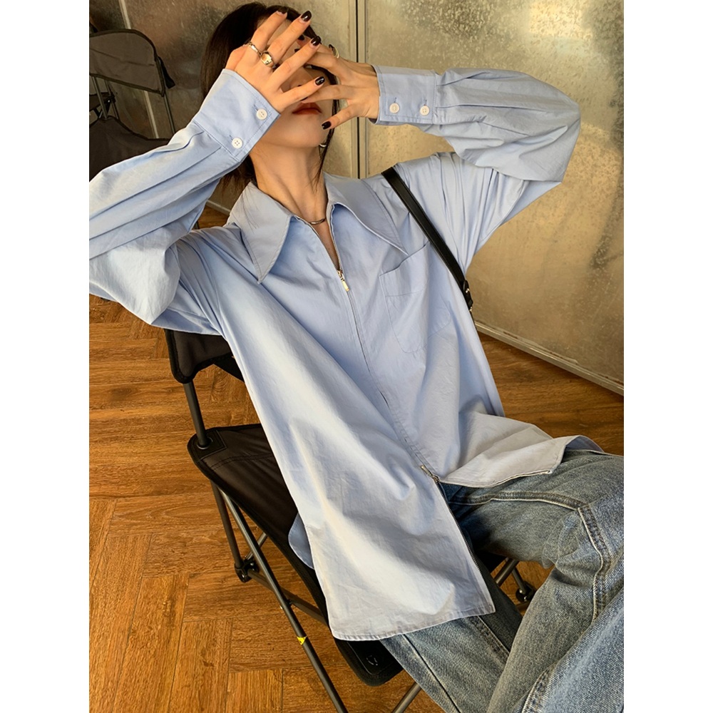 전참시 306회 홍현희 셔츠 블라우스 빅카라 하객룩 간절기 의상 옷 패션 - 상세 이미지 3