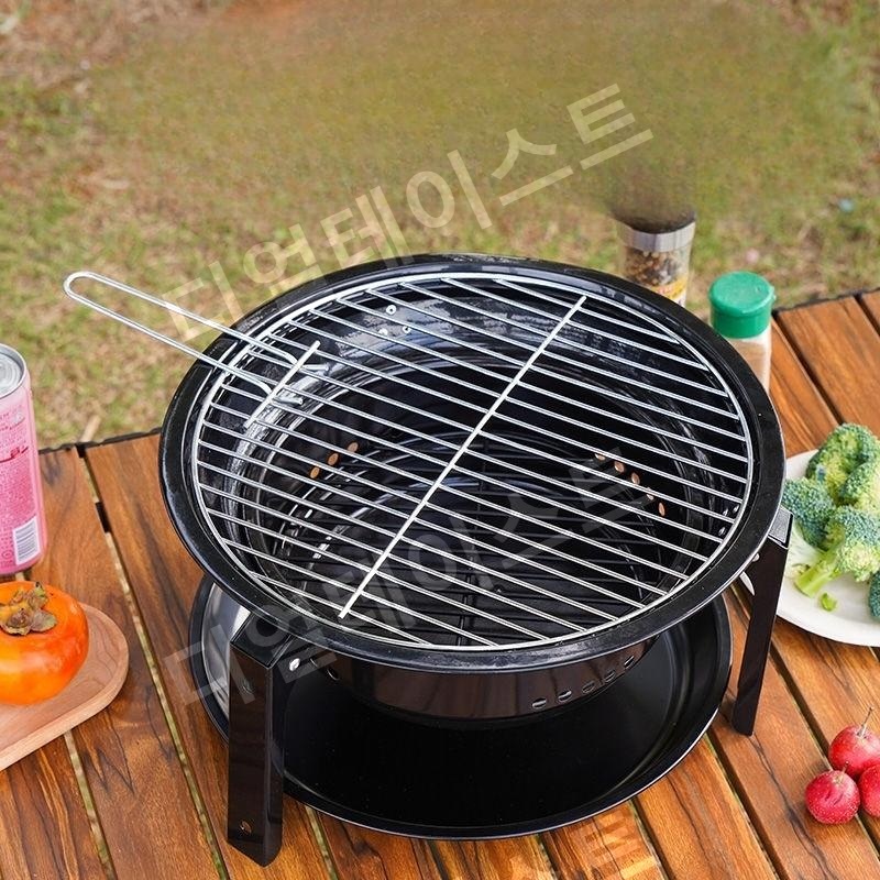 바베큐 그릴 캠핑 미니화로 스토브 대형 그릴 가정용 야외 숯불 연탄