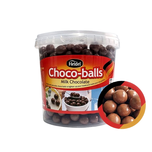 하이델 밀크 초코룹스1.2kg+미니 크런치볼400g 초코링 간식 그릭요거트 토핑 시리얼 - 상세 이미지 3