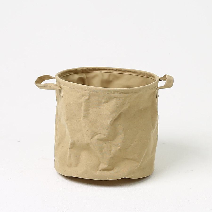 패브릭 원형 수납바구니 장난감바구니 접이식 수건 정리바구니 바스켓 소