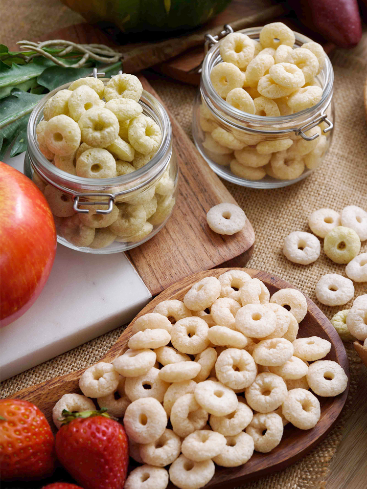 퓨어잇 핑거 유기농 아이과자 동그란 야채링 4가지맛 아기 간식 유아