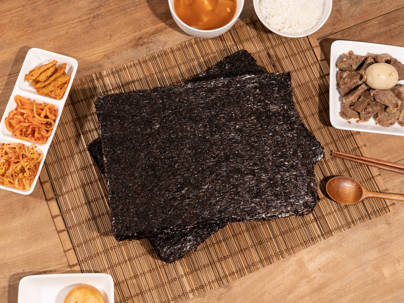 바다안 곱창김 김밥 재래 파래 구운 김 25/50/100장 완도 신안 해남 진도 이미지 6
