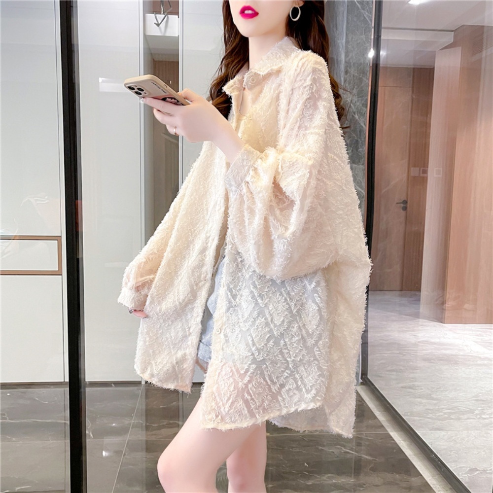 구해줘홈즈 260회 김새롬 셔츠 블라우스 펀칭 자수 의상 옷 패션 - 상품 이미지