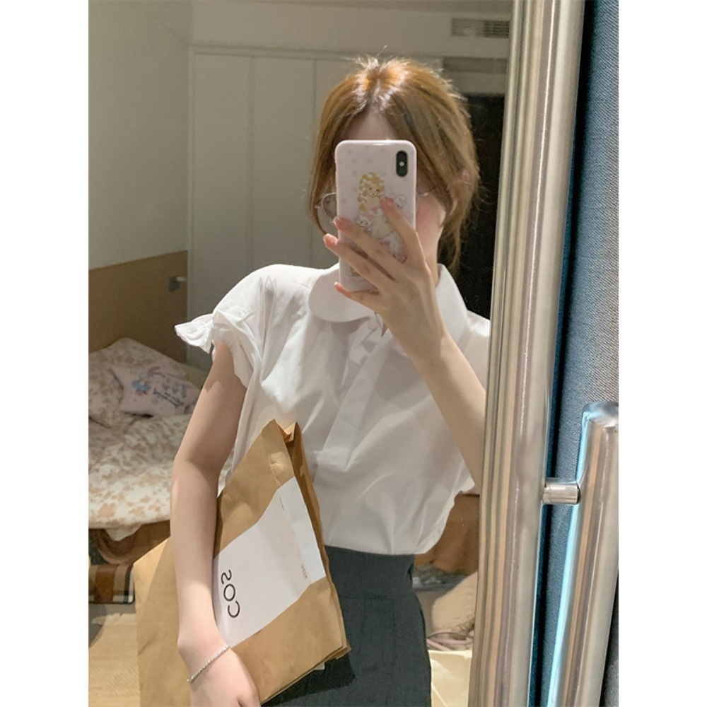 전참시 308회 이국주 블라우스 셔츠 쉬폰 프렌치 의상 옷 패션 - 상세 이미지 4