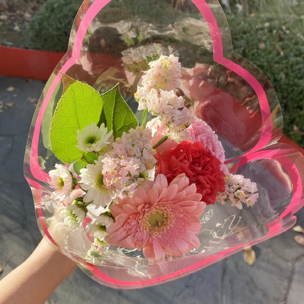 생화 미니 단체 꽃다발 꽃구름 한다발 졸업 꽃다발 꽃배송 - 상세 이미지 3