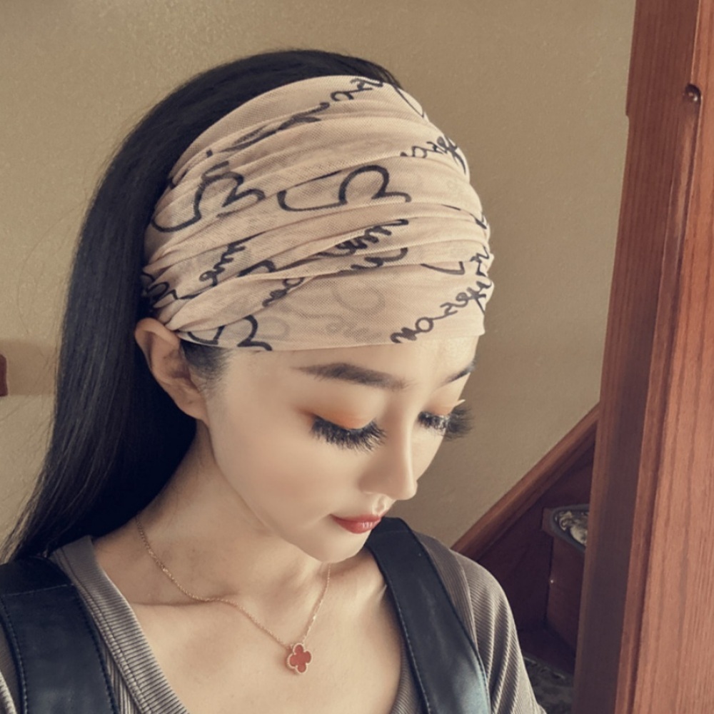 패션두건 쿨두건 머리 여름 스카프 반다나 페이즐리 힙합 레이스 - 메인 이미지