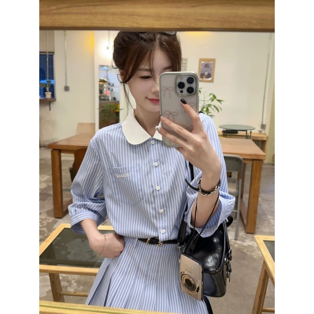 편스토랑 233회 윤유선 블라우스 셔츠 카라넥 하객룩 의상 옷 패션 - 상세 이미지 5