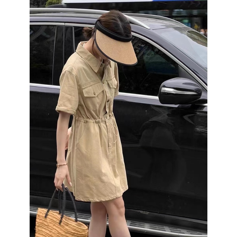 이제 혼자다 1회 조윤희 원피스 반팔 루즈한 세련된 의상 옷 패션 - 상세 이미지 4
