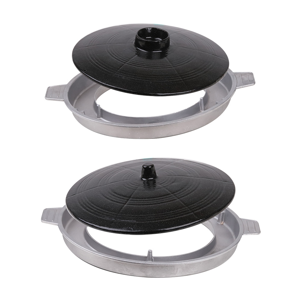 맥반석코팅 야외 업소 가정용 마늘 솥뚜껑 고기불판