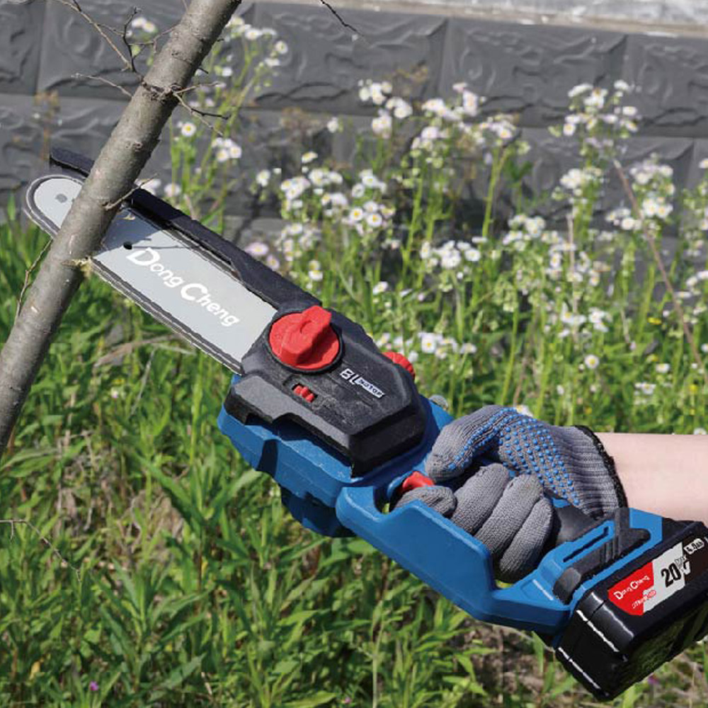 20V 무선 전기톱 충전 소형 체인톱 20cm 배터리 풀세트