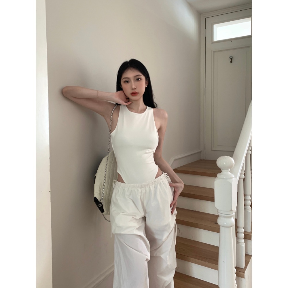 언니네산지직송 1회 안은진 팬츠 바지 하이웨스트 나일론 의상 옷 패션 - 상세 이미지 5