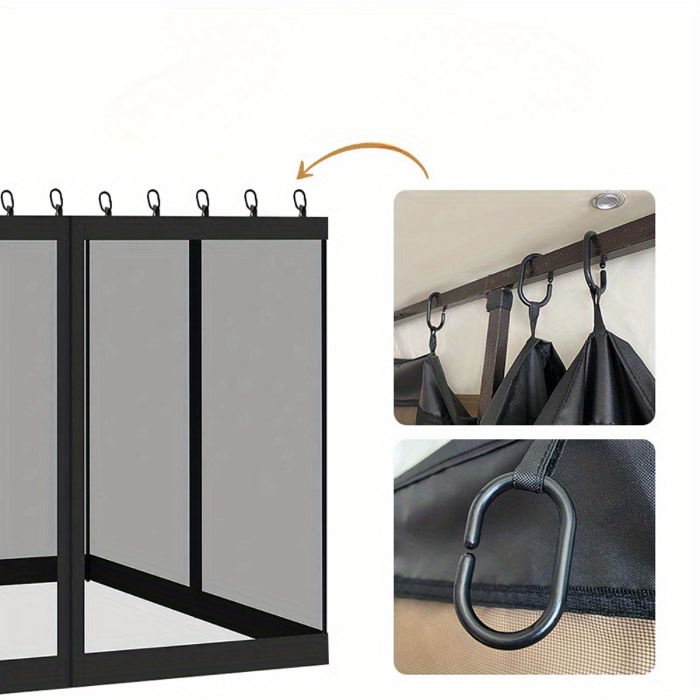 야외 모기 방지 텐트 방수 천막 방충망 캠핑 글램핑