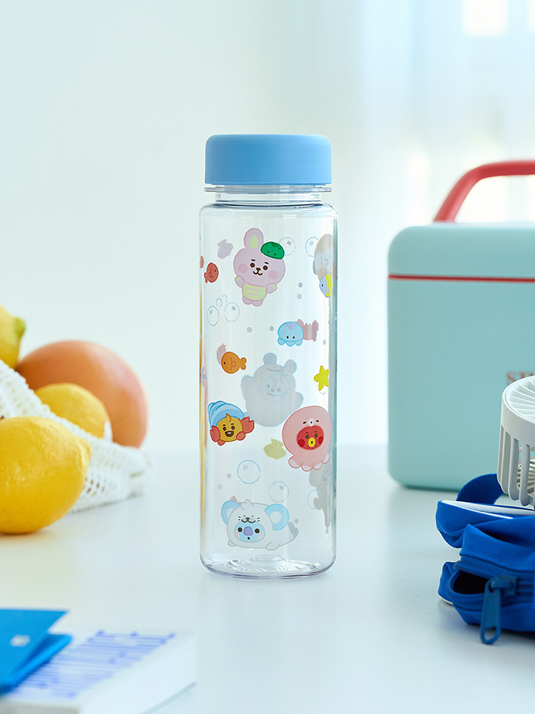 BT21 베이비 오션프렌즈 투명 보틀(530ml) : 라인프렌즈