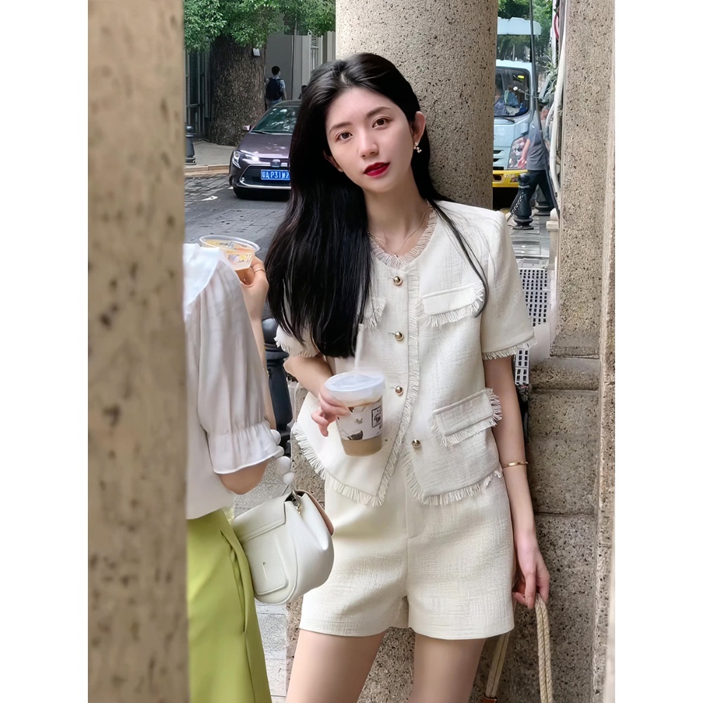 용감무쌍 용수정 47회 이승연 자켓 트위드 민경화 하객룩 여름 의상 옷 패션 - 상세 이미지 2