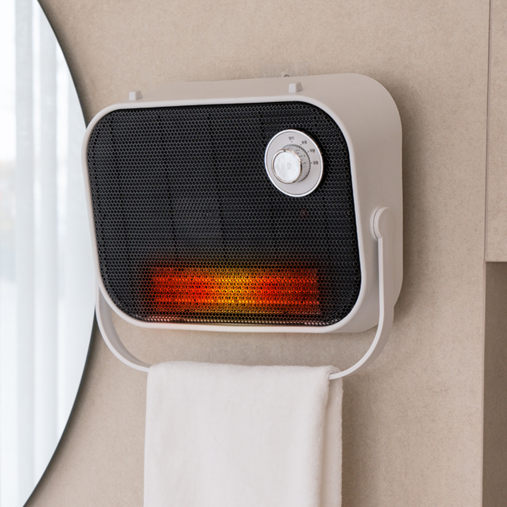 리웨이 욕실온풍기 화장실 벽걸이 PTC히터 가정용 미니 온풍기