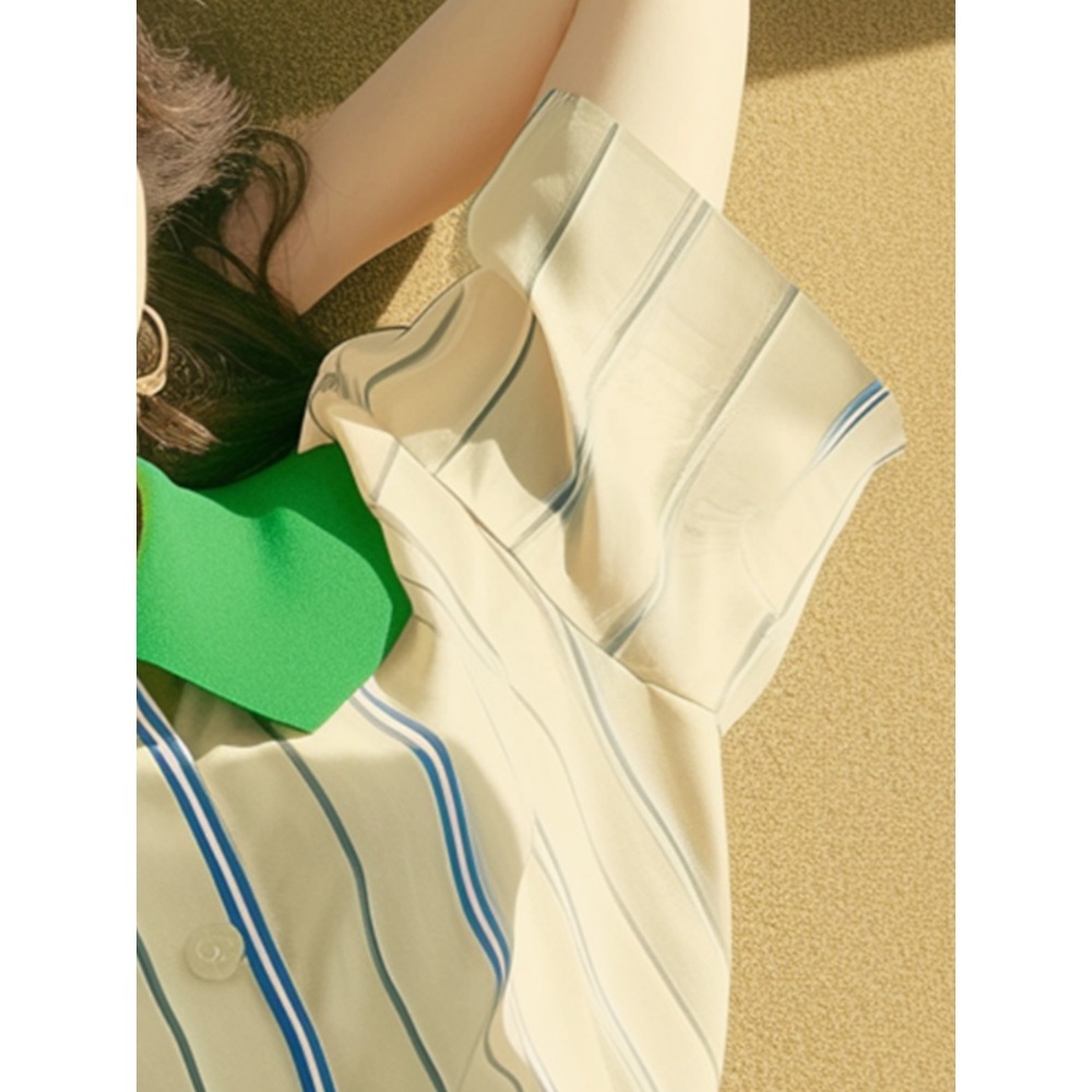 전참시 308회 홍현희 블라우스 셔츠 화려한 줄무늬 의상 옷 패션 - 상세 이미지 5