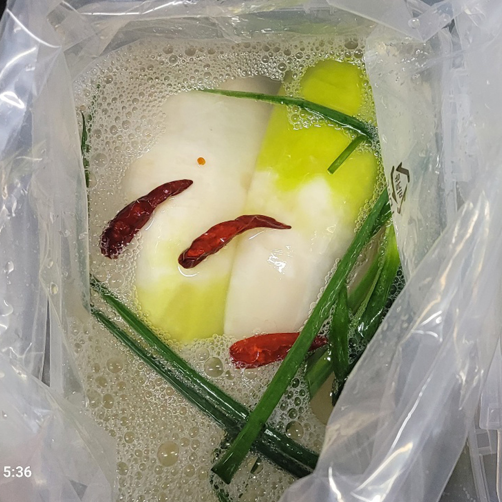 전라도 해풍 동치미 5kg 국산 재료 아삭하고 시원한 햇 월동무 당일생산 이미지 3