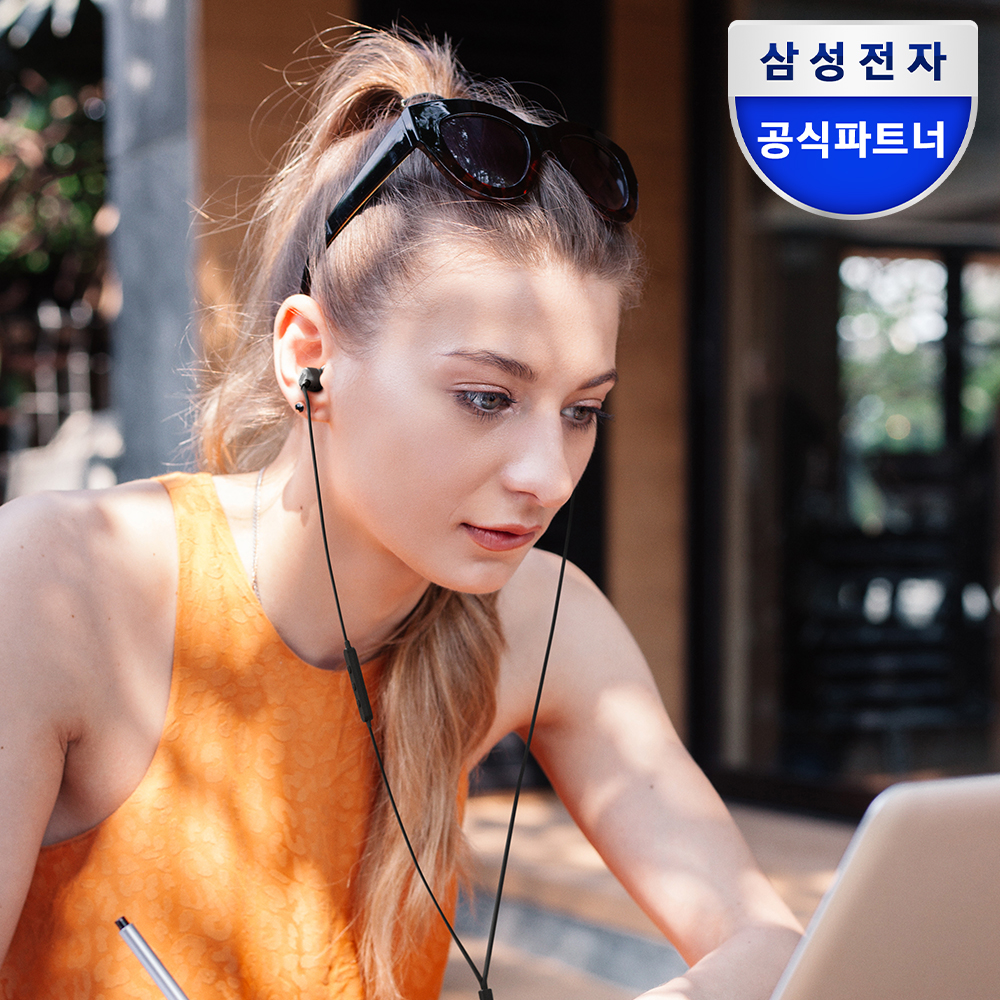 삼성전자 JBL TUNE 310C Hi-Res USB-C타입 유선 이어폰 블랙 - 메인 이미지
